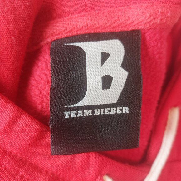 Women's Justin Bieber Cropped Tour Hoodie Size Small Good Condition 30$ - Small - Picture 5 of 5